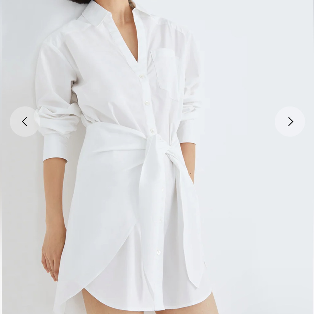 Veronica Beard Roanoke Shirtdress Size 10
